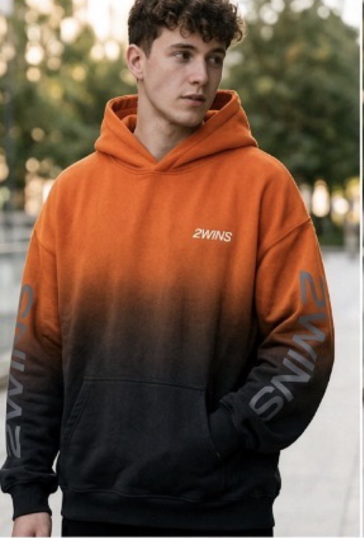 Fade Hoodie in Ember