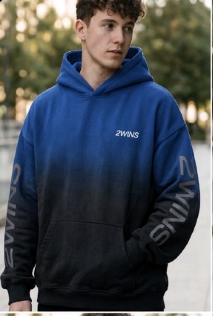 Fade Hoodie in Ocean