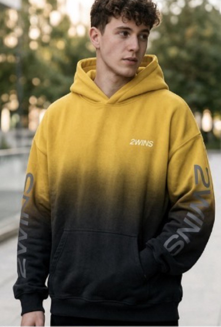 Fade Hoodie in Sun